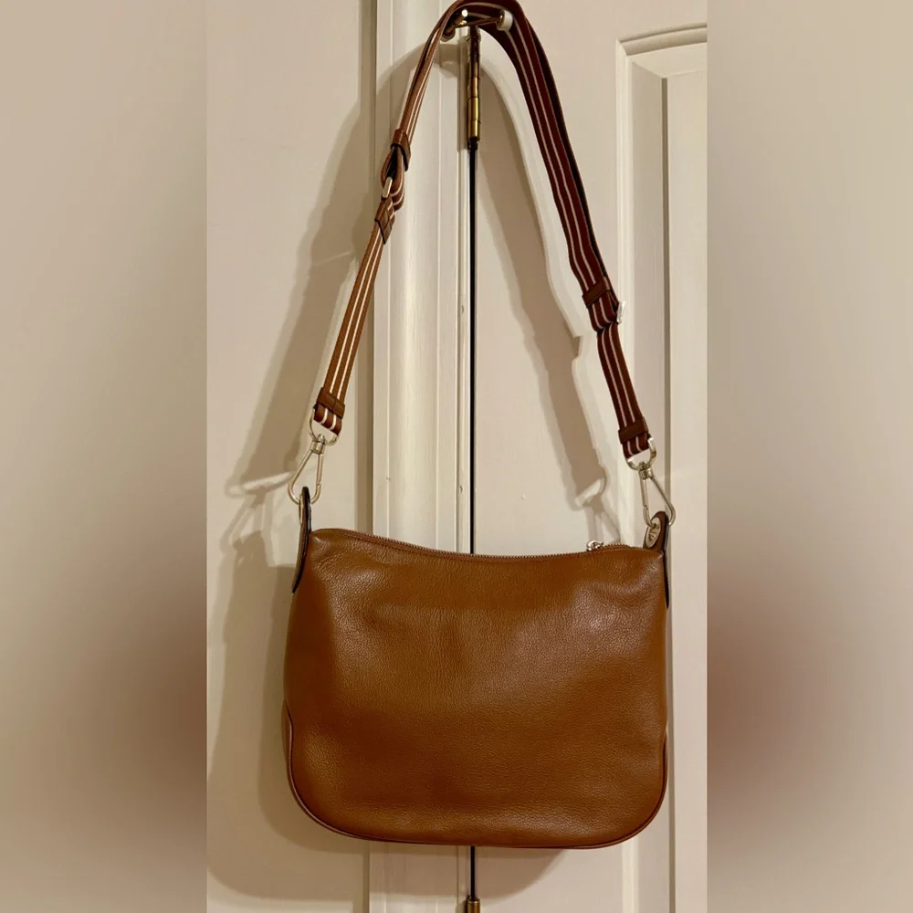 Kate Spade New York Rosie Large pebbled leather brown crossbody bag - Picture 10 of 13
